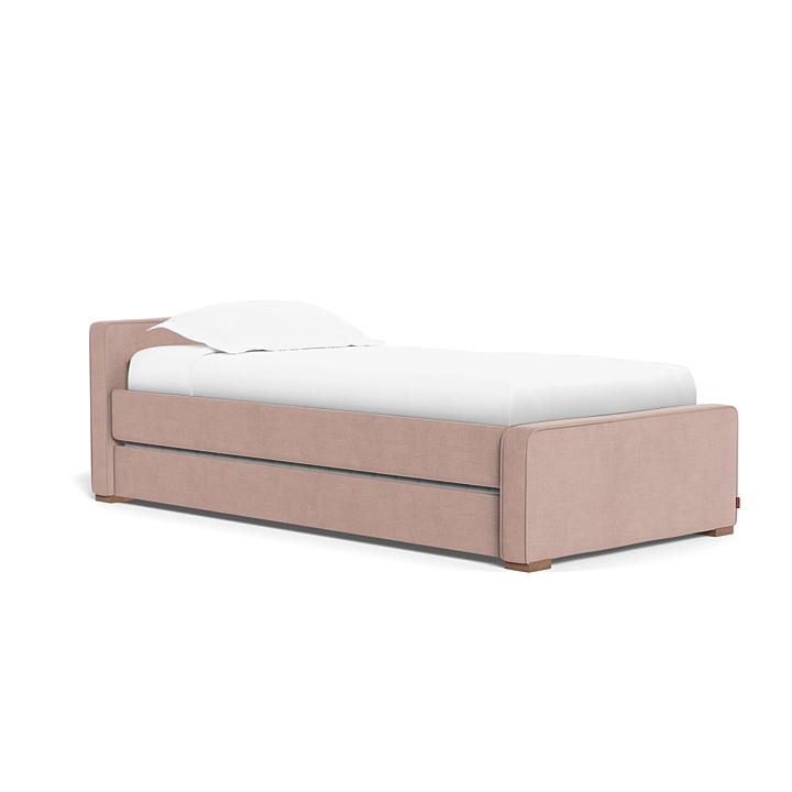 Monte Design - Handcrafted Dorma Twin Bed - Blush-Big Kid Beds-Low Head/Footboard-Yes! Please Add Trundle-No Mattress Needed-Posh Baby