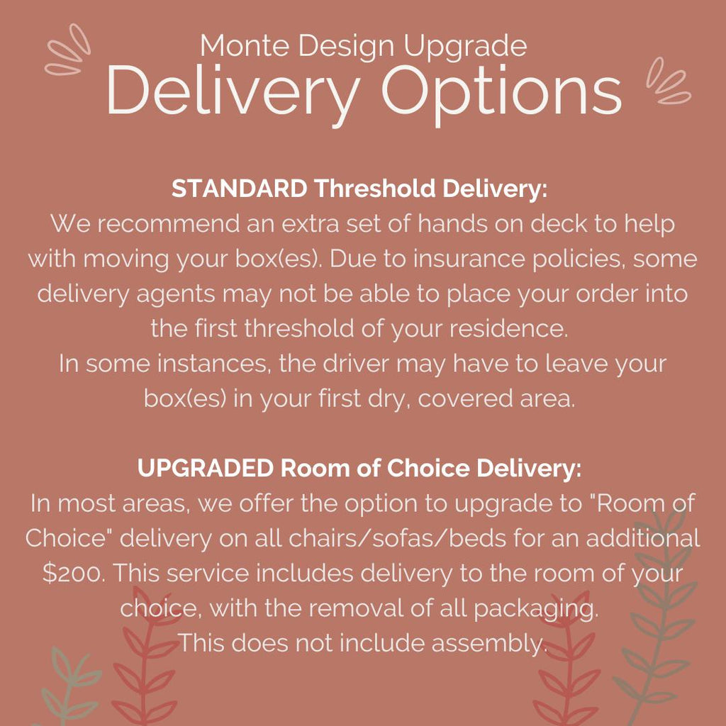 Monte Design - Handcrafted Dorma Twin Bed - Blush Velvet-Twin Beds-High Head/Footboard-No Trundle Needed-No Mattress Needed-Posh Baby