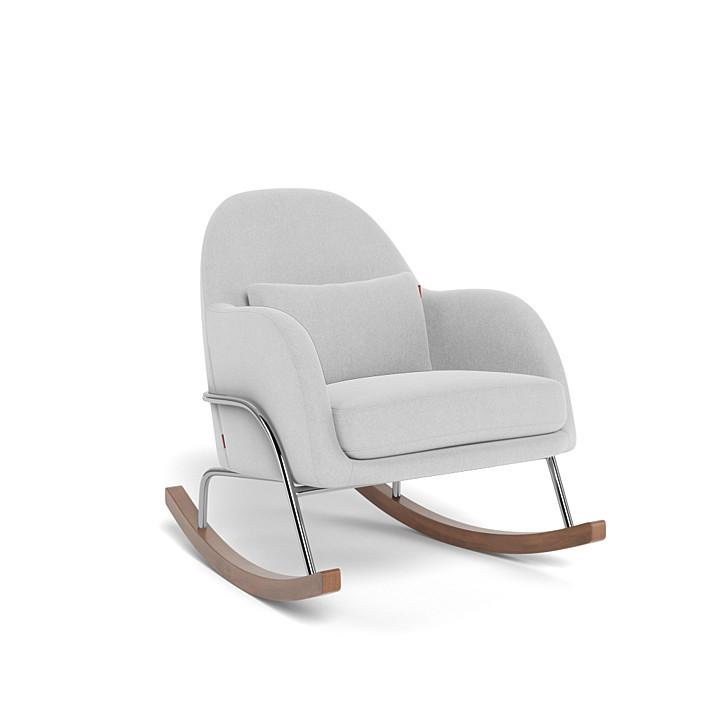 Monte Design - Jackie Rocker - Chrome Base-Chairs-Ash-Posh Baby