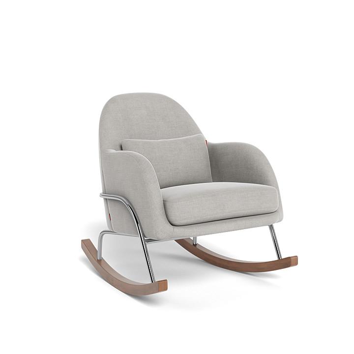 Monte Design - Jackie Rocker - Chrome Base-Chairs-Smoke-Posh Baby