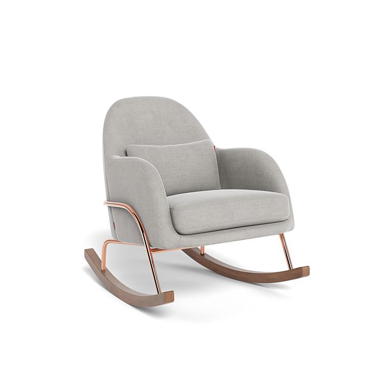Monte Design - Jackie Rocker - Rose Gold Copper Base-Chairs-Smoke-Posh Baby