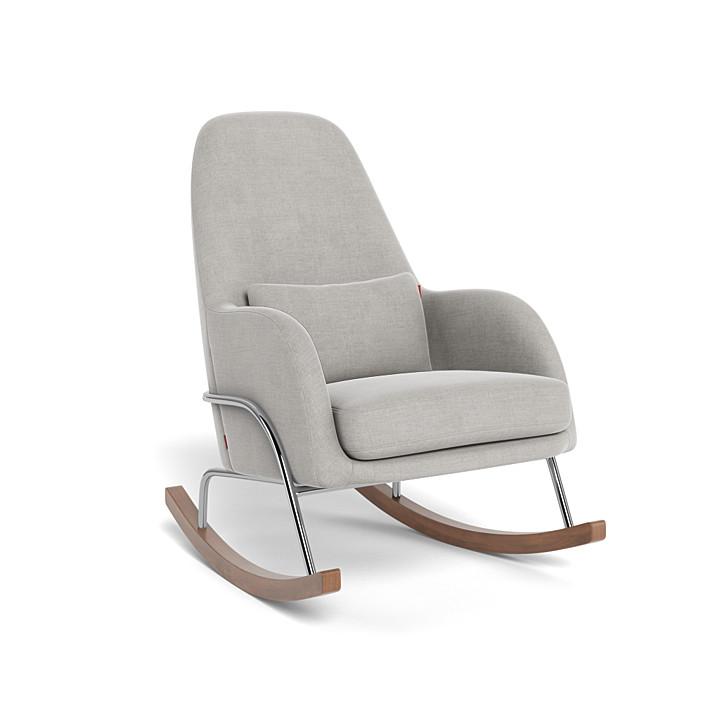 Monte Design - Jackson Rocker - Chrome Base-Chairs-Smoke-Posh Baby