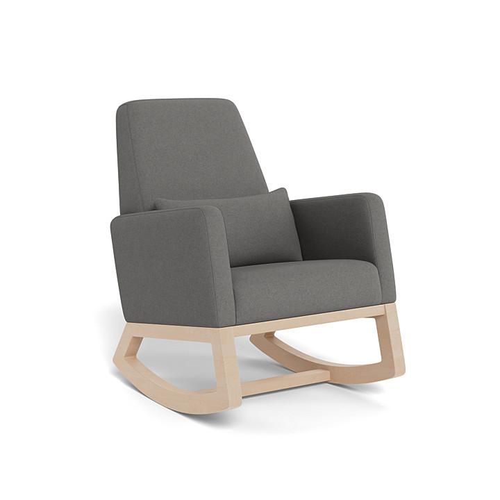 Monte Design - Joya Rocker - Clear Maple Base-Chairs-Pebble Grey-Posh Baby