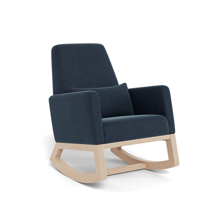 Monte Design - Joya Rocker - Clear Maple Base-Chairs-Midnight Blue-Posh Baby