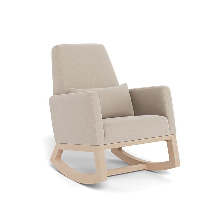 Monte Design - Joya Rocker - Clear Maple Base-Chairs-Oatmeal Wool-Posh Baby