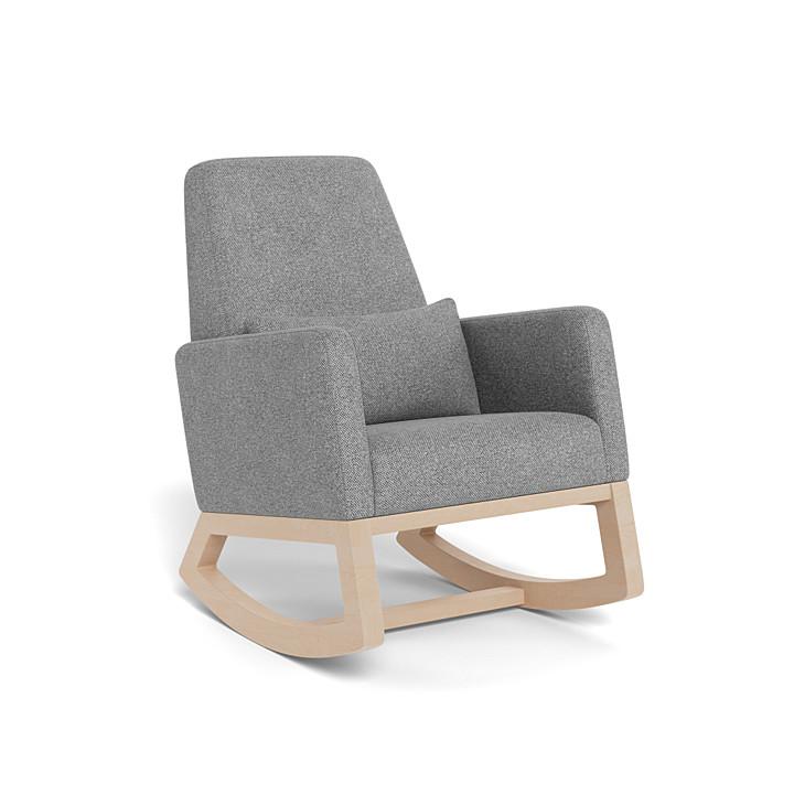 Monte Design - Joya Rocker - Clear Maple Base-Chairs-Pepper Grey-Posh Baby