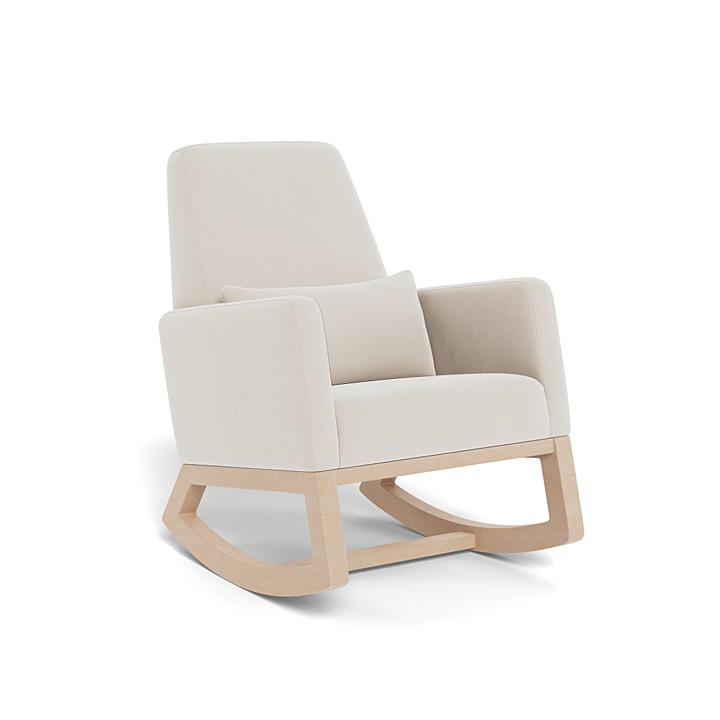 Monte Design - Joya Rocker - Clear Maple Base-Chairs-Stone Velvet-Posh Baby