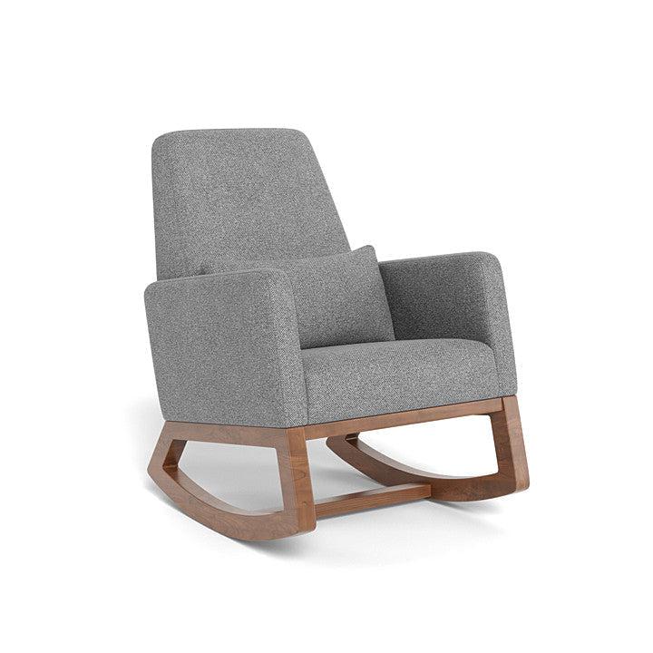 Monte Design - Joya Rocker - Walnut Base-Chairs-Pepper Grey-Posh Baby