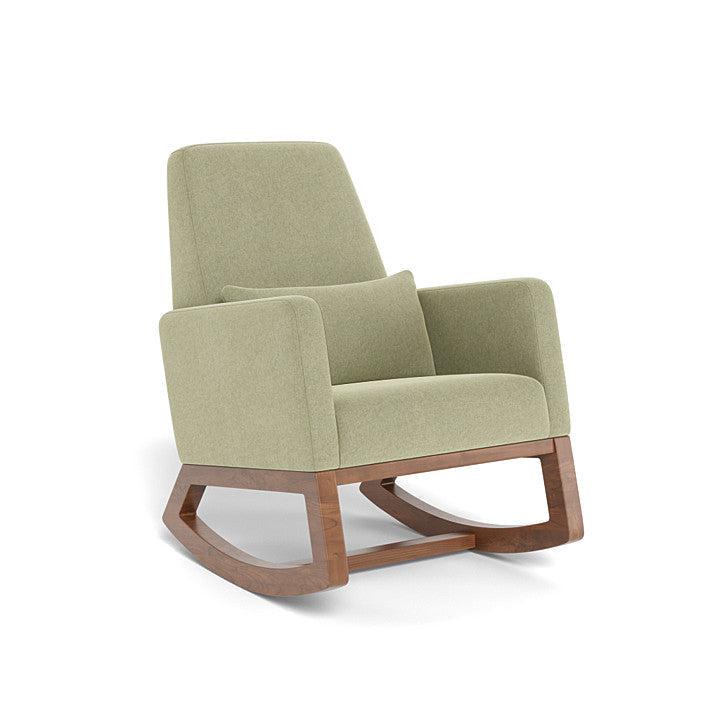 Monte Design - Joya Rocker - Walnut Base-Chairs-Sage Green-Posh Baby