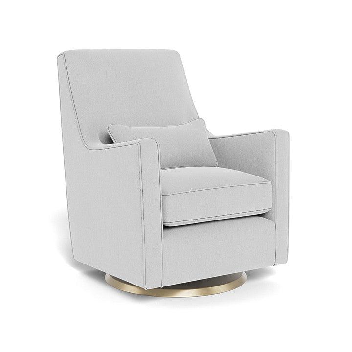 Monte Design - Luca Glider - Gold Swivel Base-Chairs-Ash-Posh Baby