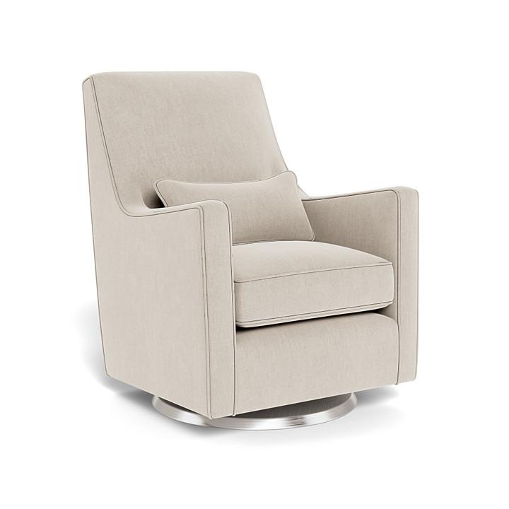 Monte Design - Luca Glider - Stainless Steel Swivel Base-Chairs-Dune-Posh Baby