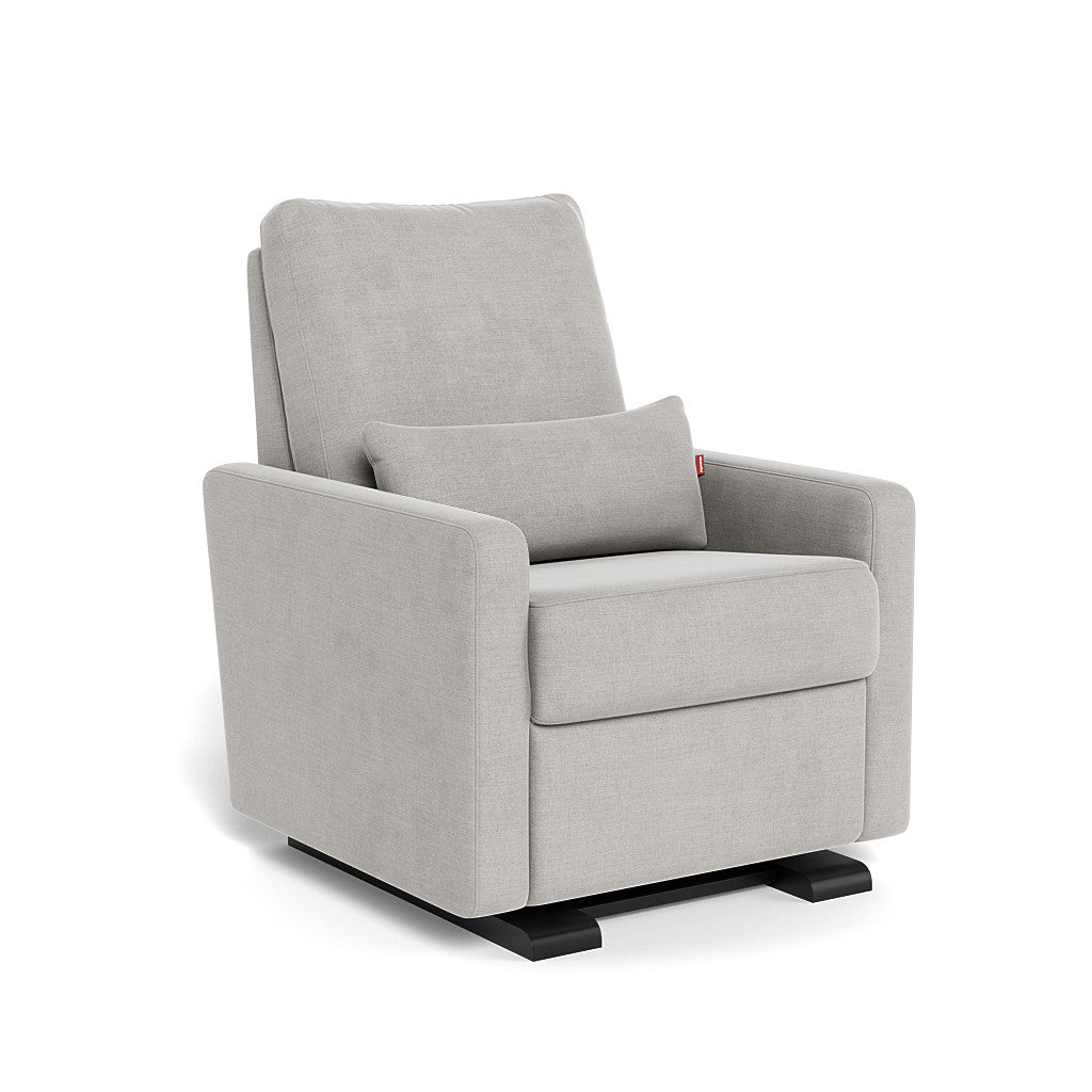 Monte Design - Matera Glider Recliner - Espresso Base-Chairs-Smoke-Posh Baby