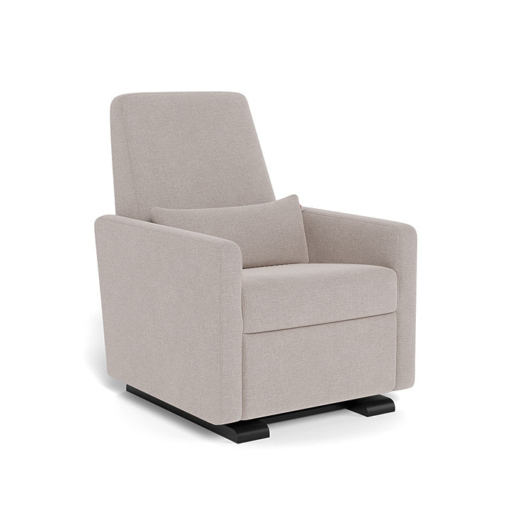 Monte Design - Motorized Grano Glider Recliner - Espresso Base-Chairs-Dune Heathered-Posh Baby