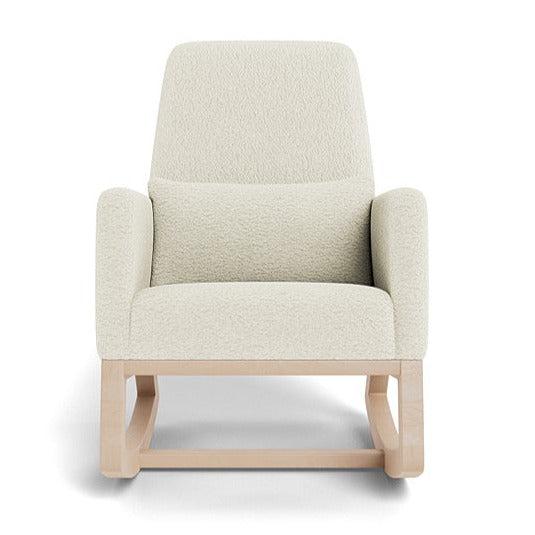 Monte Design - Quick Ship Joya Rocker - Faux Sheepskin + Maple-Chairs-Posh Baby