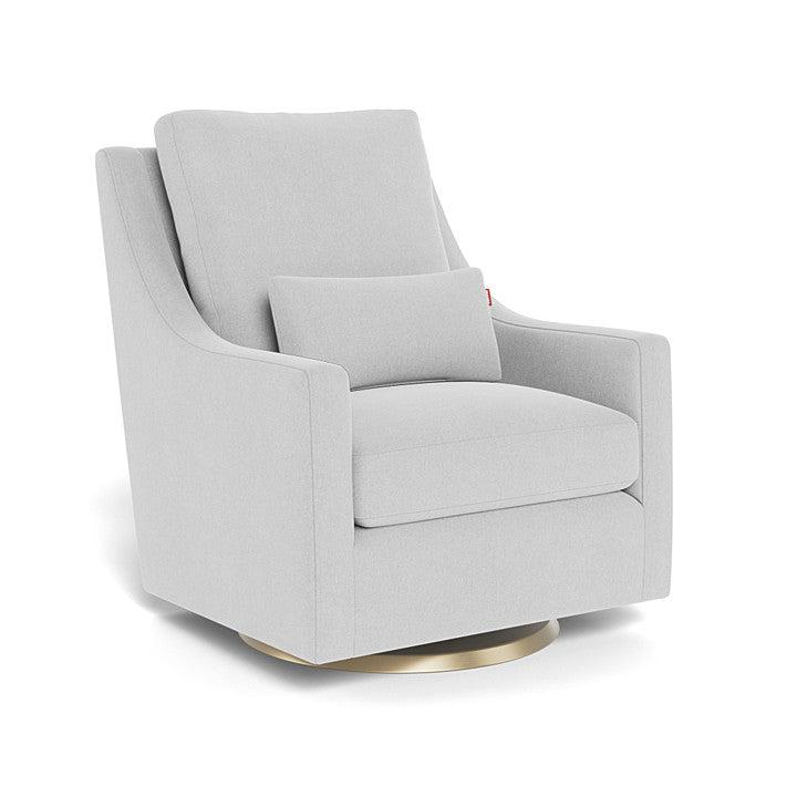 Monte Design - Vera Glider - Gold Swivel Base-Chairs-Ash-Posh Baby
