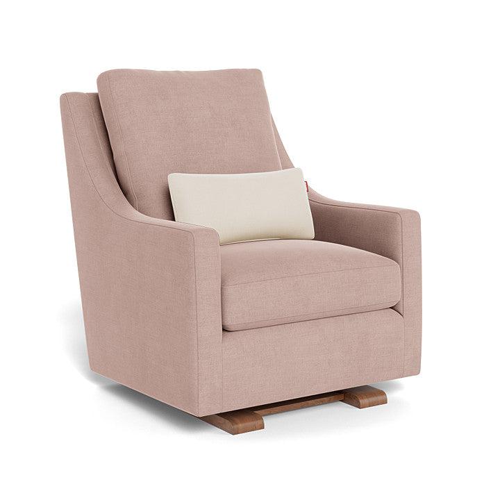 Monte Design - Vera Glider - Walnut Base-Chairs-Blush-Posh Baby