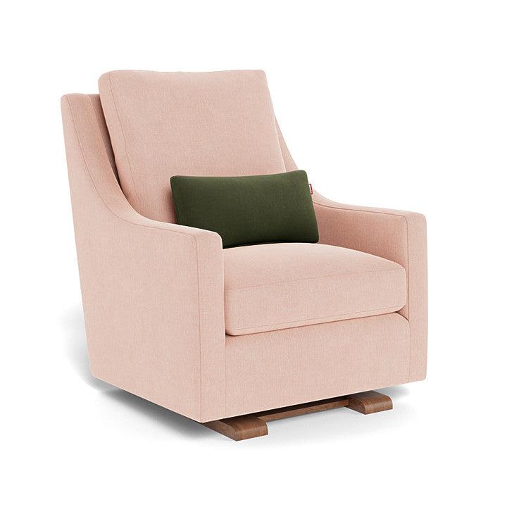 Monte Design - Vera Glider - Walnut Base-Chairs-Petal Pink-Posh Baby