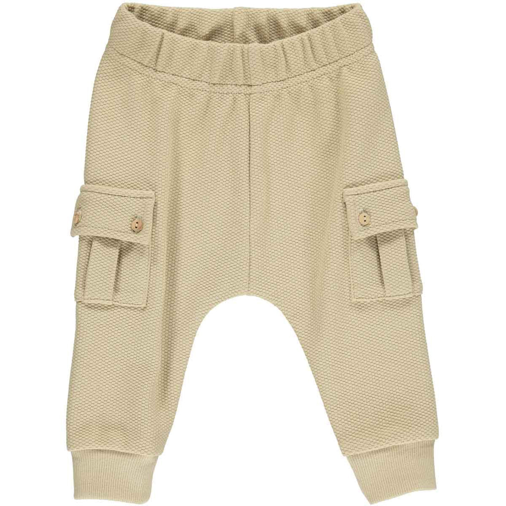 Musli - Organic Cargo Pants - Rye-Bottoms-0-3M-Posh Baby