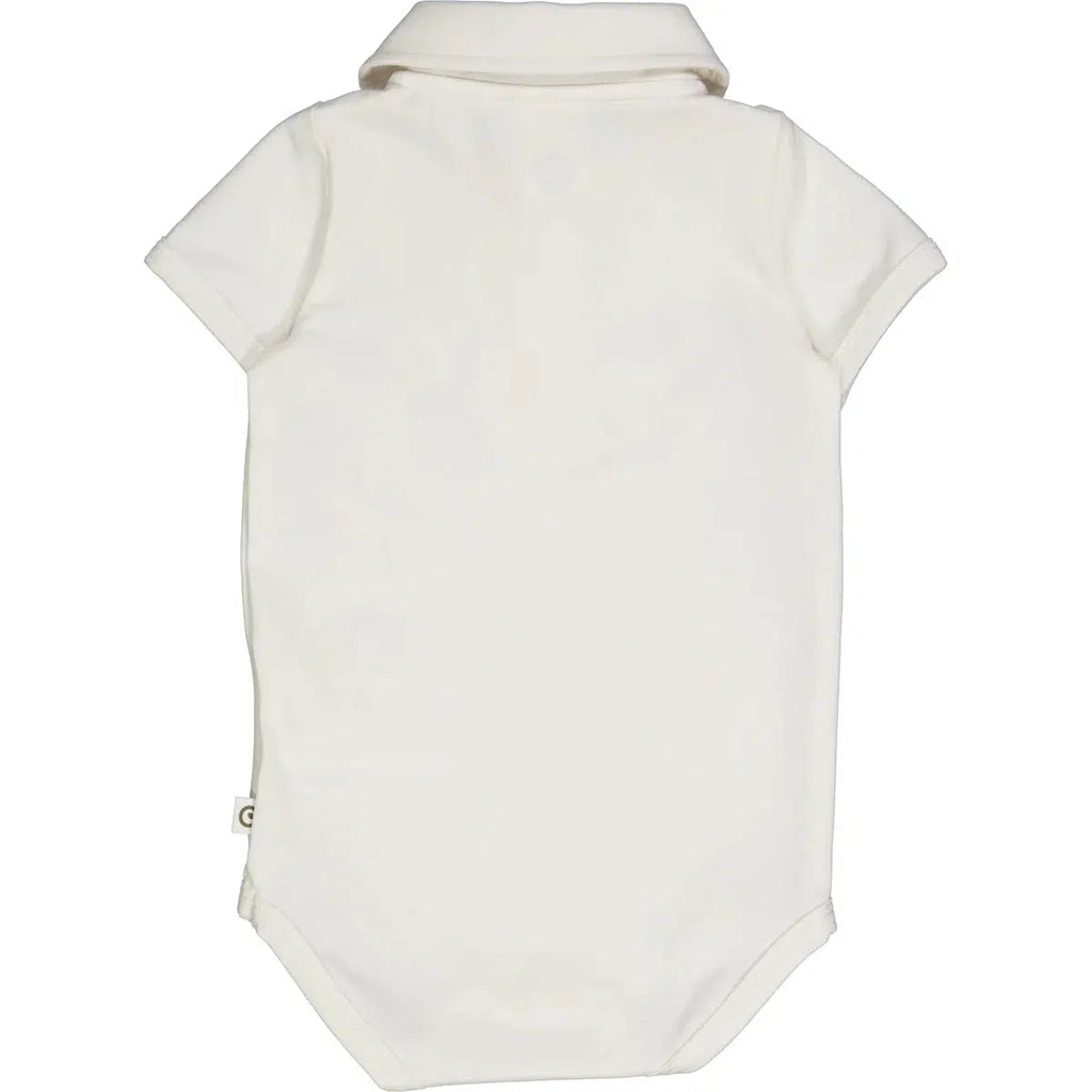 Musli - Organic Collared Bodysuit - Cream-Onesies-0-3M-Posh Baby
