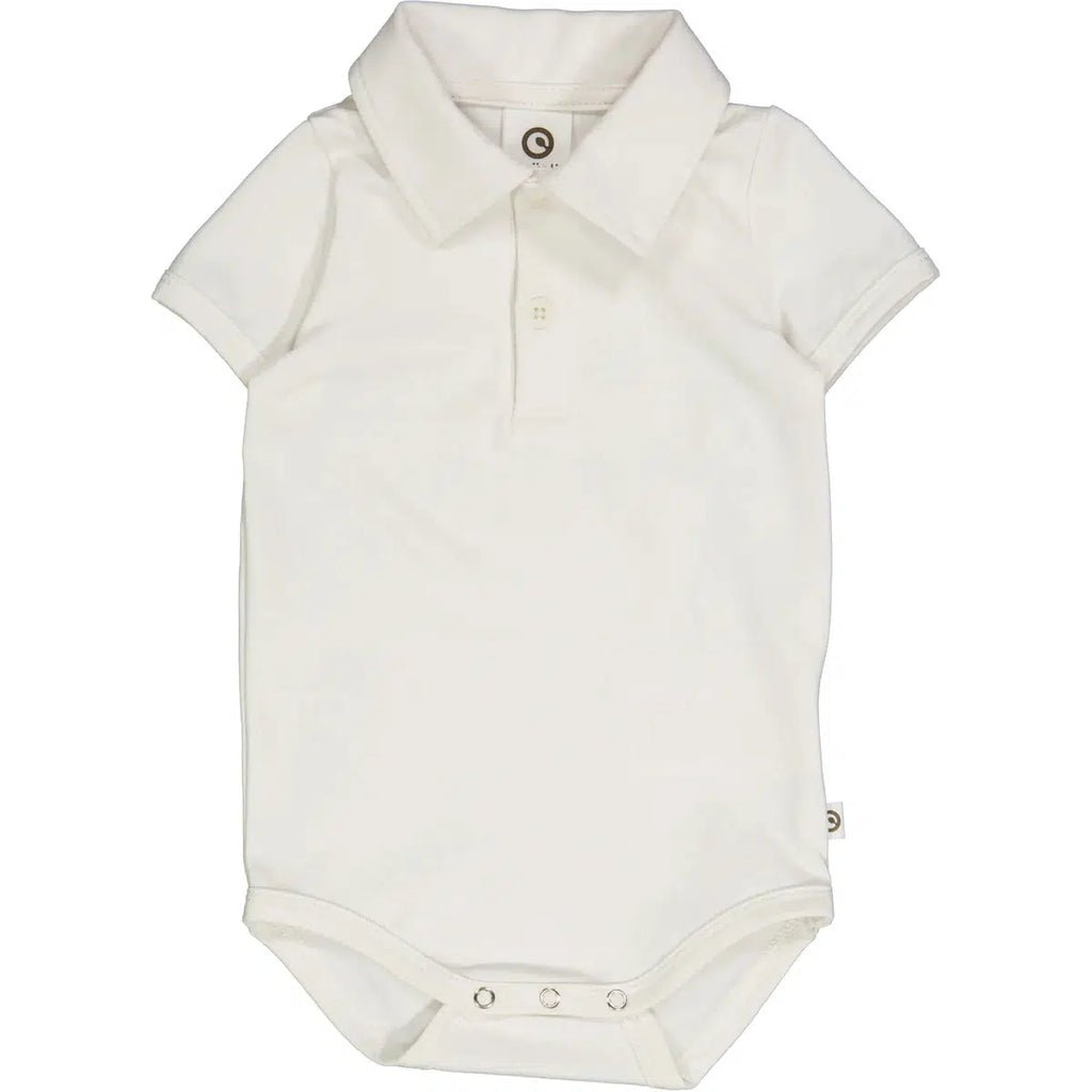 Musli - Organic Collared Bodysuit - Cream-Onesies-0-3M-Posh Baby