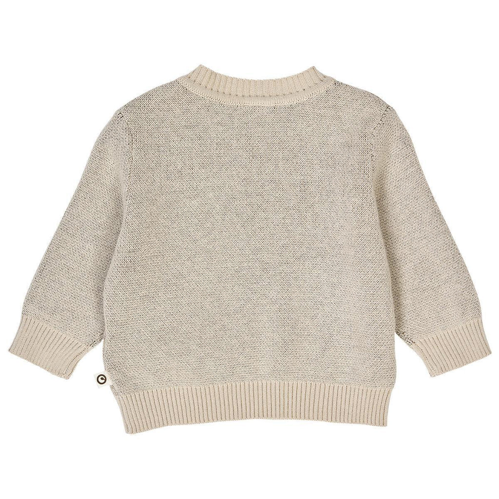 Musli - Organic Knit Sweater - Acorn-Sweaters + Cardigans + Jackets-0-3M-Posh Baby