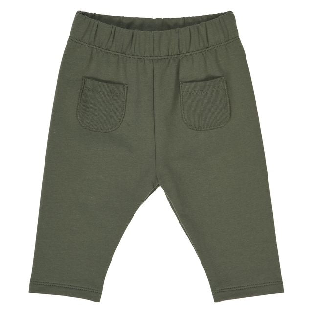 Musli - Organic Sweatpants - Deep Green-Bottoms-0-3M-Posh Baby