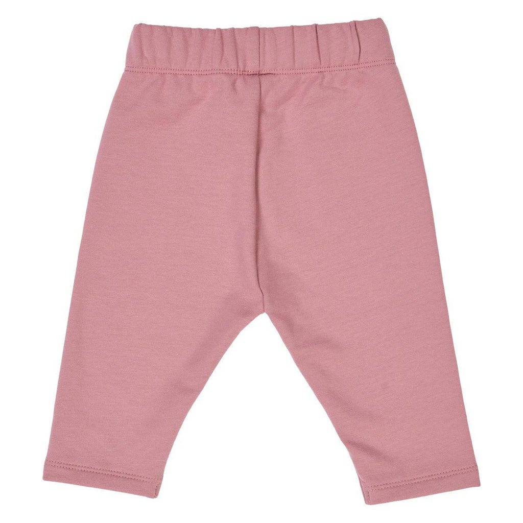 Musli - Organic Sweatpants - Vintage Rose-Bottoms-0-3M-Posh Baby