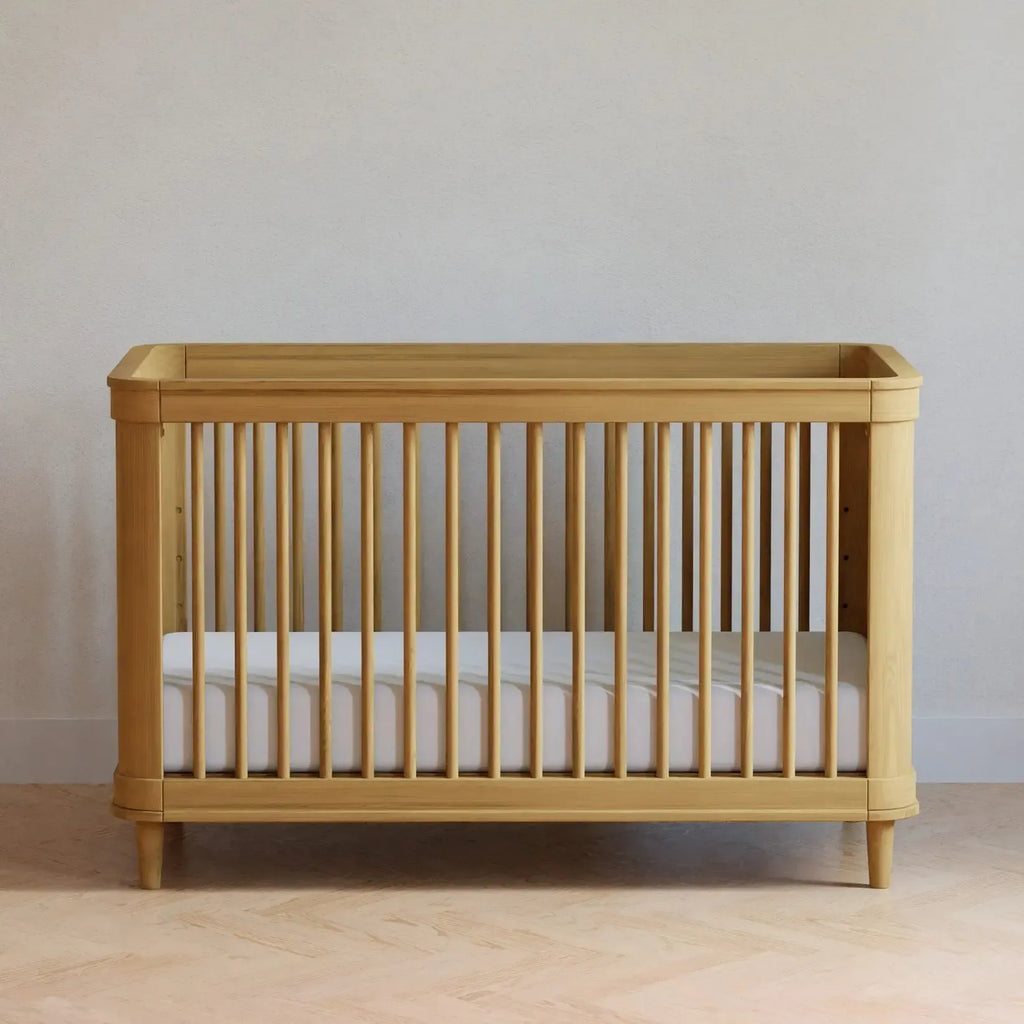 Namesake - Marin Cane 3-in-1 Convertible Crib - Honey + Honey Cane-Cribs-Posh Baby