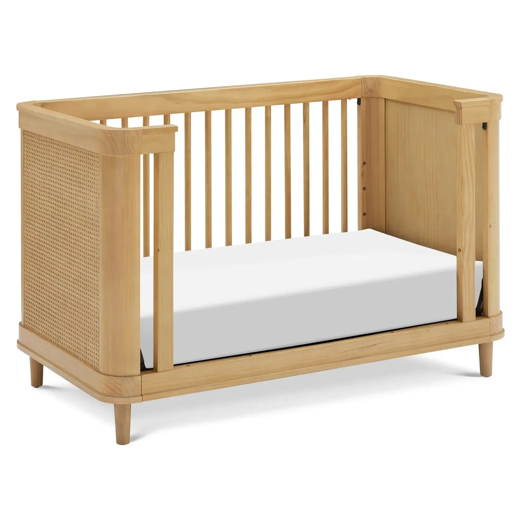Namesake - Marin Cane 3-in-1 Convertible Crib - Honey + Honey Cane-Cribs-Posh Baby