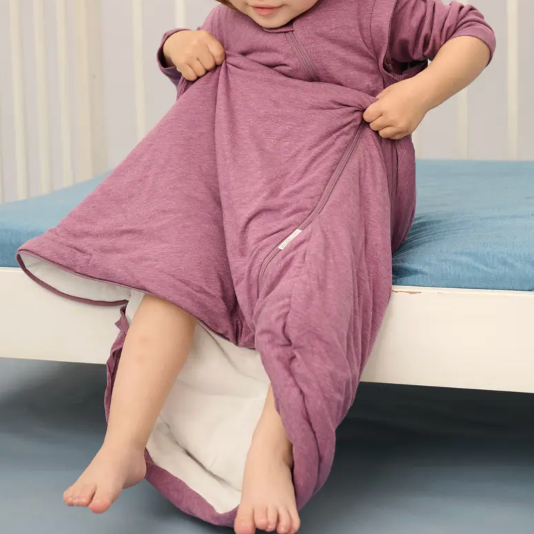 Nest Designs - Removable Long Sleeve Sleepsack - 2.0 TOG - Purple Gumdrop-Sleep Sacks + Bags-6-18M-Posh Baby