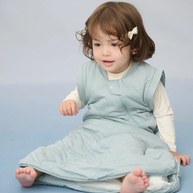 Nest Designs - Removable Long Sleeve Sleepsack - 2.0 TOG - Slate-Sleep Sacks + Bags-6-18M-Posh Baby