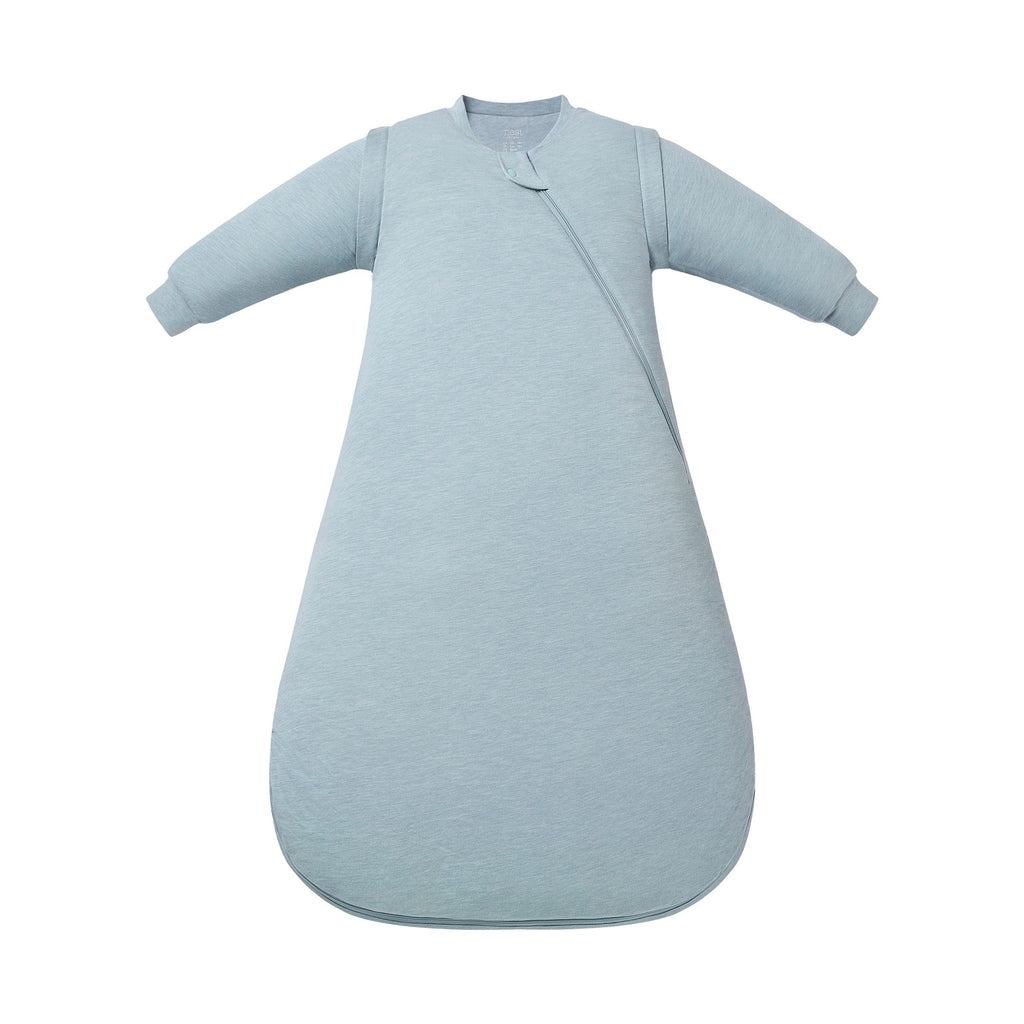 Nest Designs - Removable Long Sleeve Sleepsack - 2.0 TOG - Slate-Sleep Sacks + Bags-6-18M-Posh Baby