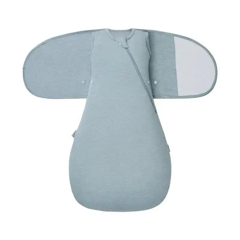 Nest Designs - Startle Stop Sleepsack Swaddle - 0.5/1.0 TOG - Slate-2-in-1 Swaddles-0-6M-Posh Baby