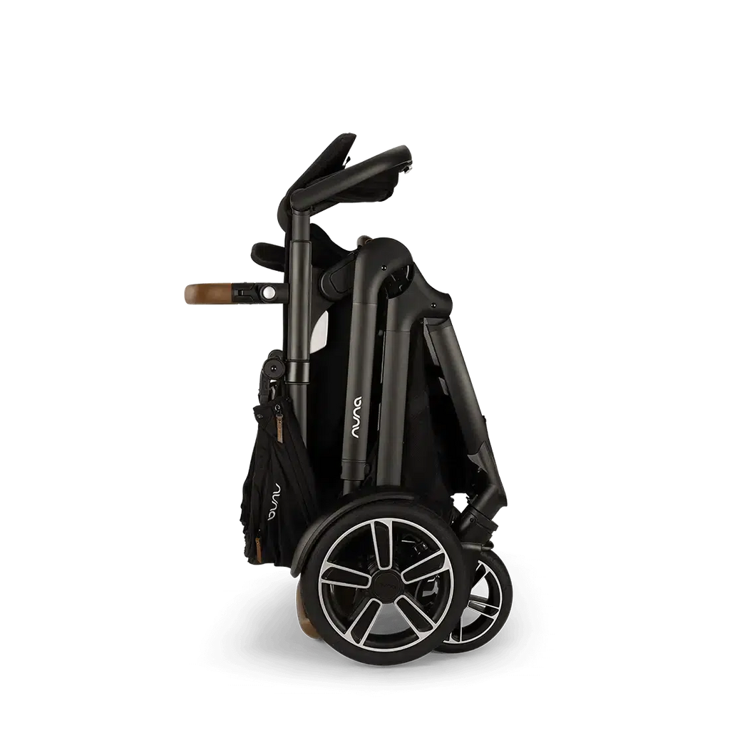 Nuna - Demi NEXT Stroller + Pipa Aire RX Travel System - Caviar-Car Seat + Stroller Bundles-Posh Baby