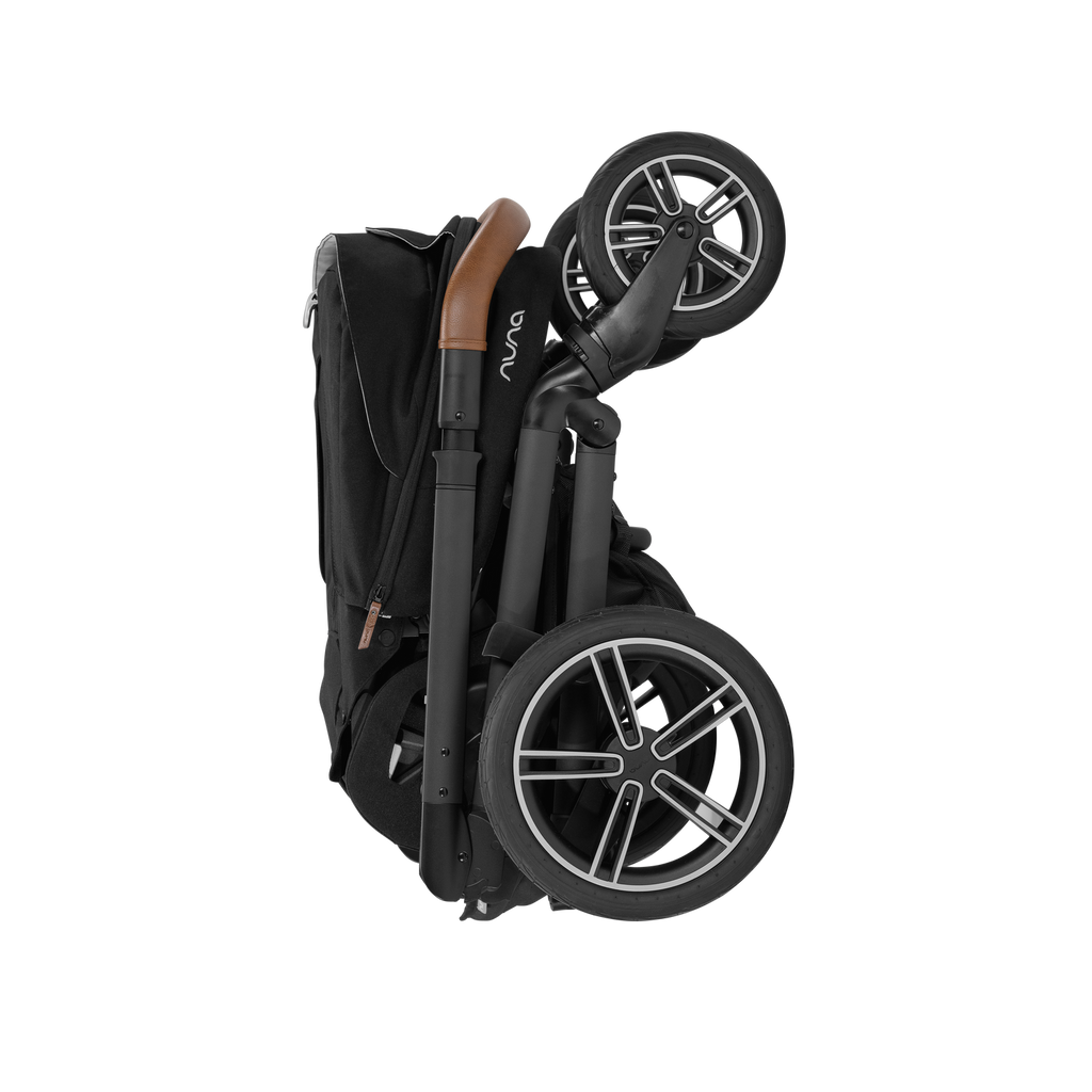 Nuna - MIXX Next Stroller - Caviar-Full Size Strollers-Posh Baby