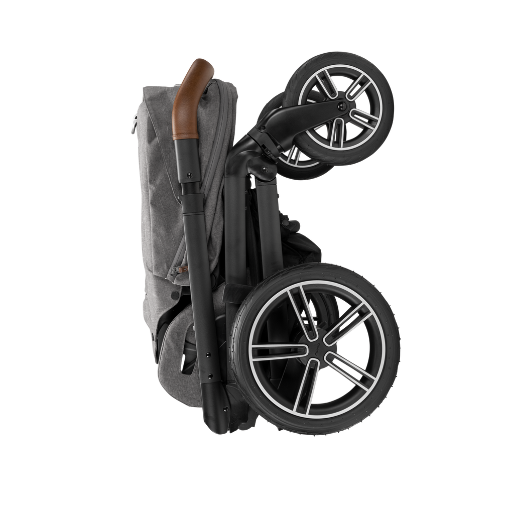 Nuna - MIXX Next Stroller - Granite-Full Size Strollers-Posh Baby