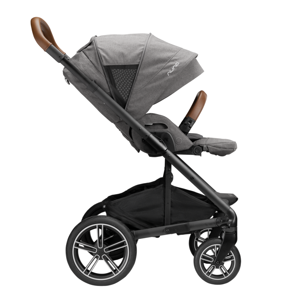 Nuna - Mixx NEXT Stroller - Granite-Full Size Strollers-Posh Baby