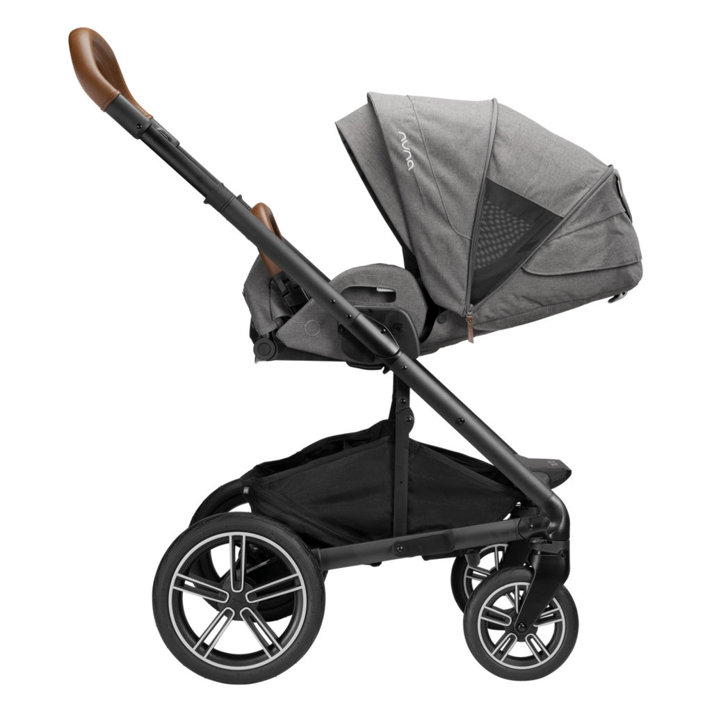 Nuna - MIXX Next Stroller - Granite-Full Size Strollers-Posh Baby