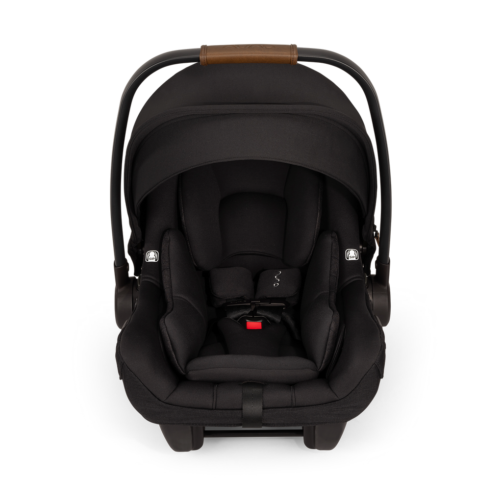 Nuna - NEW Pipa Aire RX Infant Car Seat + Pipa RELX Base - Caviar-Infant Car Seats-Posh Baby