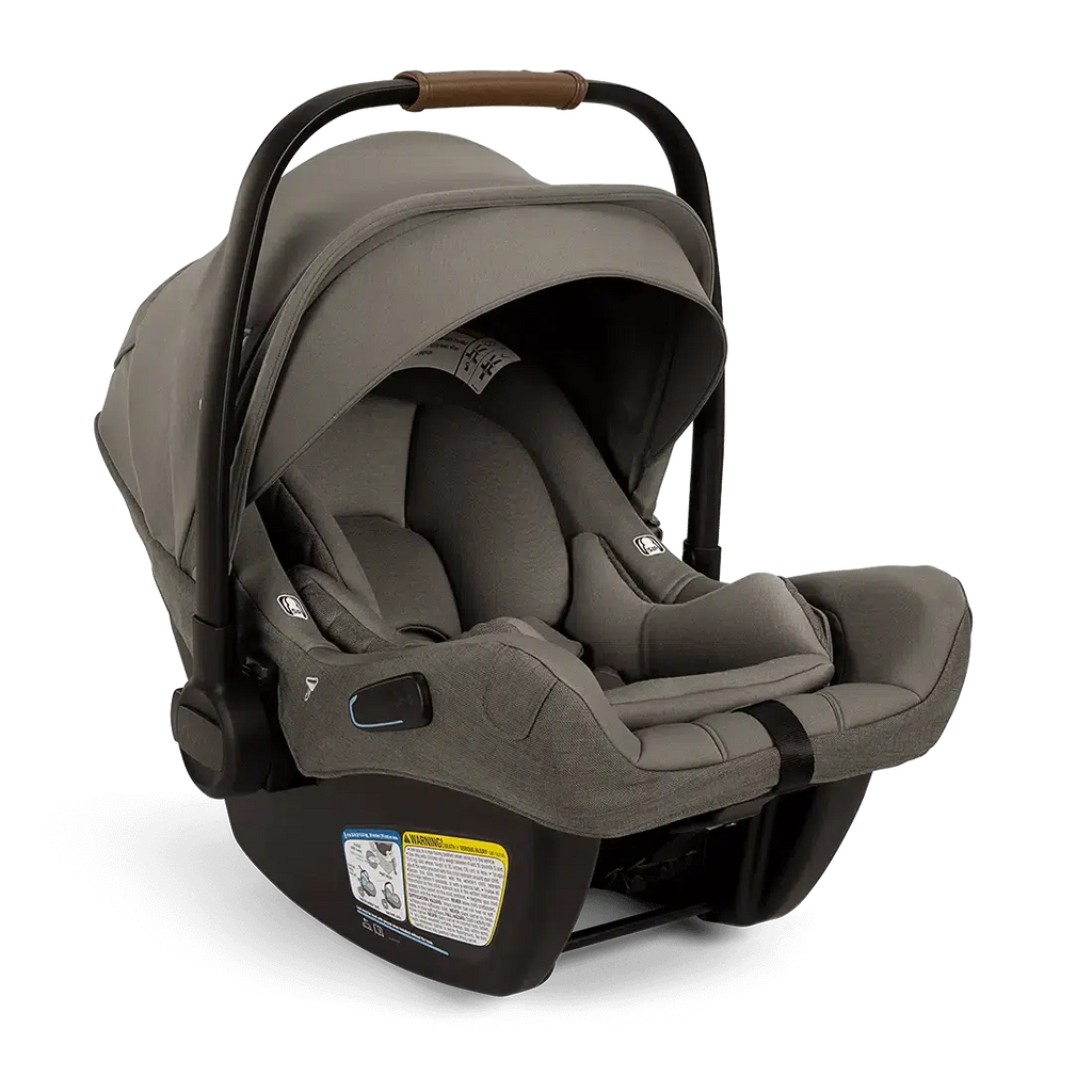 Nuna - NEW Pipa Aire RX Infant Car Seat + Pipa RELX Base - Granite-Infant Car Seats-Posh Baby