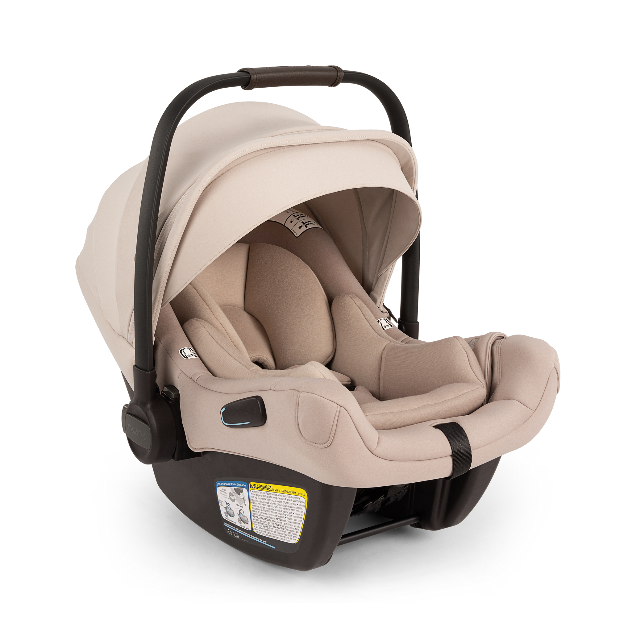 Nuna Pipa Aire Infant Car Seat Pipa Base Biscotti only 350.00 Posh Baby