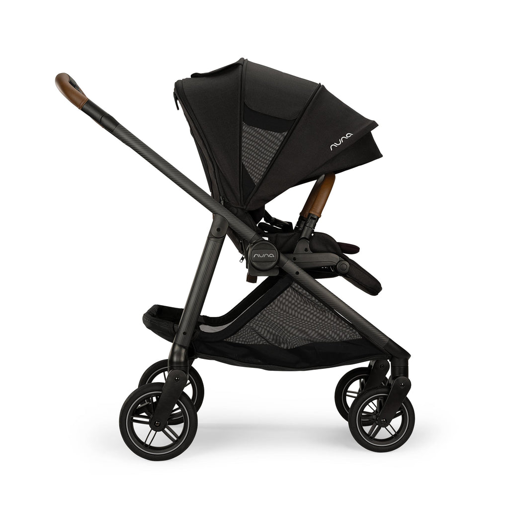 Nuna - Pipa Ubrn + Swiv Travel System - Caviar-Car Seat + Stroller Bundles-Posh Baby