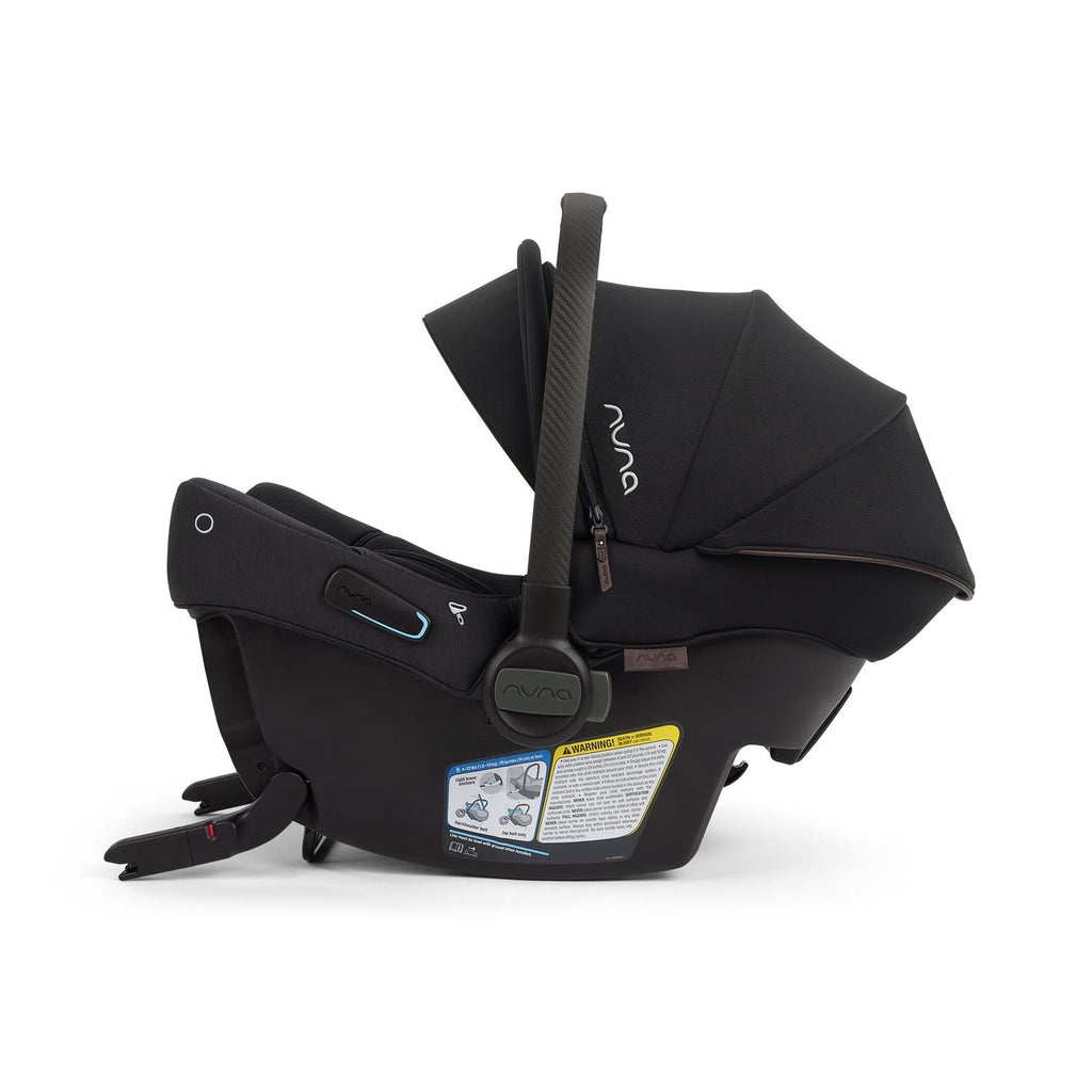 Nuna - Pipa Urbn + TRIV LX Stroller Travel System - Caviar-Car Seat + Stroller Bundles-Posh Baby