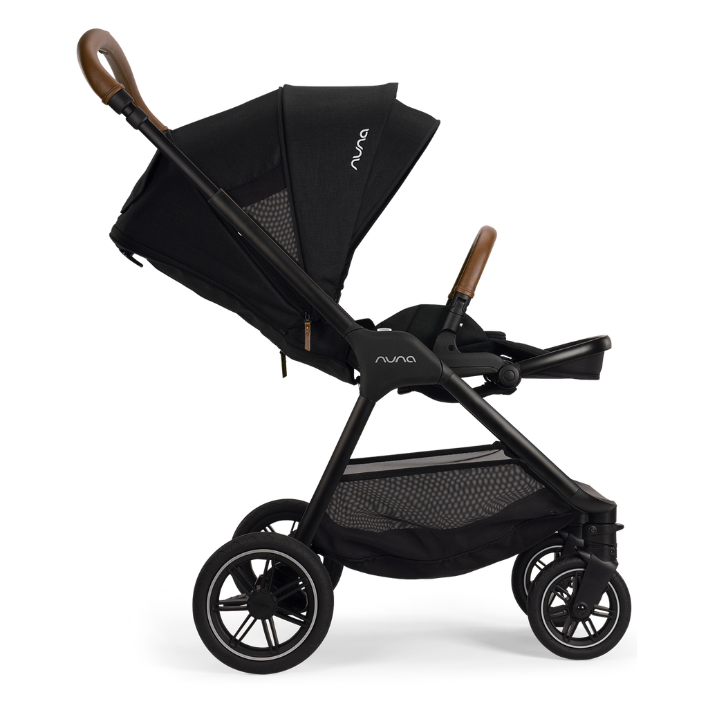 Nuna - Pipa Urbn + TRIV Next Travel System - Caviar-Car Seat + Stroller Bundles-Posh Baby