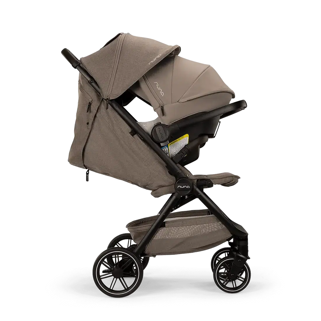 Nuna - Pipa urbn + TRVL LX Stroller Travel System - Cedar (NEW)-Car Seat + Stroller Bundles-Posh Baby