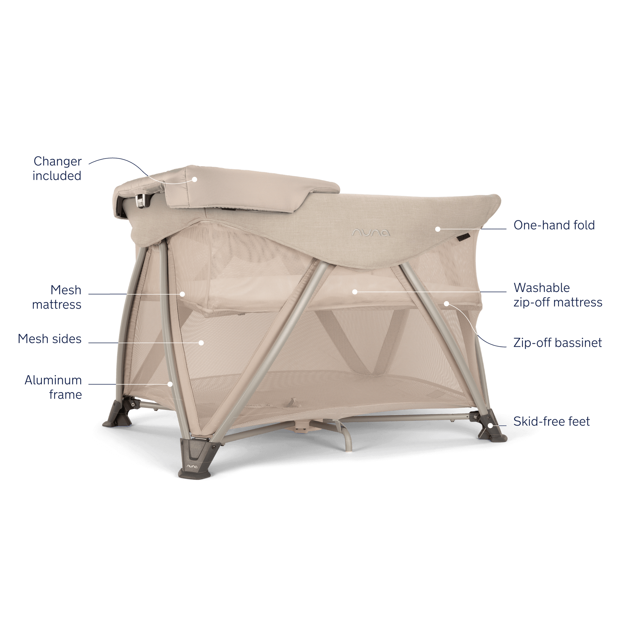 Nuna sena dimensions hot sale