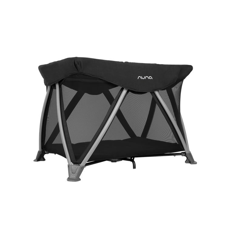 Nuna - Sena Aire + Zip-Off Bassinet + Changer - Caviar-Travel Beds + Play Yards-Posh Baby