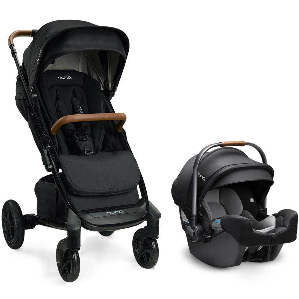 Nuna - Tavo NEXT Travel System with Pipa RX - Caviar-Car Seat + Stroller Bundles-Posh Baby