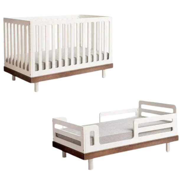 Oeuf - Classic Crib Toddler Bed Conversion Kit-Crib Conversions + Rails-Posh Baby