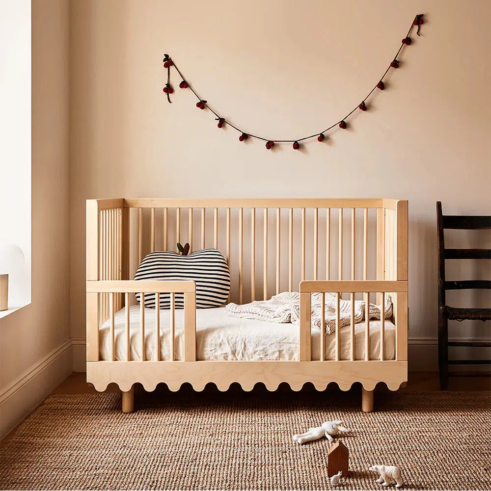 Oeuf - Moss Crib Toddler Bed Conversion Kit-Crib Conversions + Rails-Birch-Posh Baby